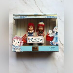 Storybook Favorites Raggedy Ann And Andy Kelly And Tommy Barbie Doll Set